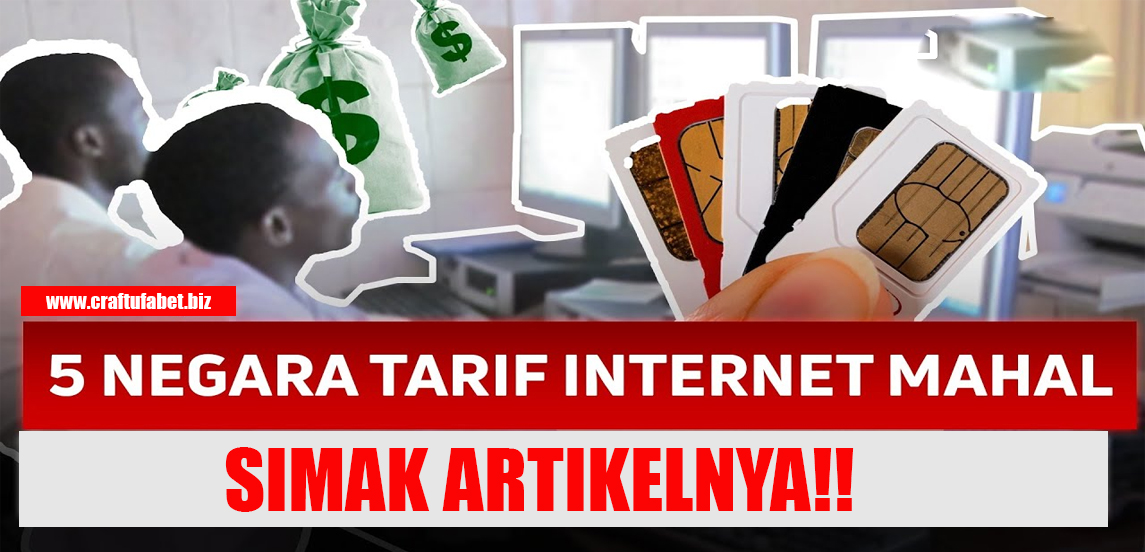 5 Negara Dengan Tarif Internet Termahal